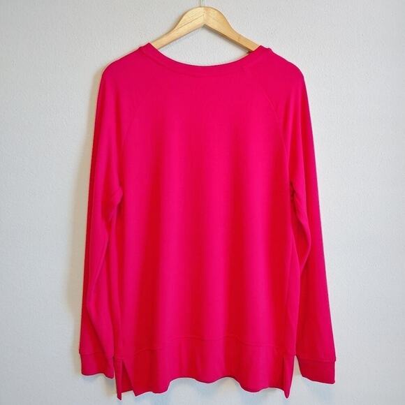 Isabel Maternity by Ingrid & Isabel "Santa Baby" Top Sz Maternity L - Picture 8 of 8